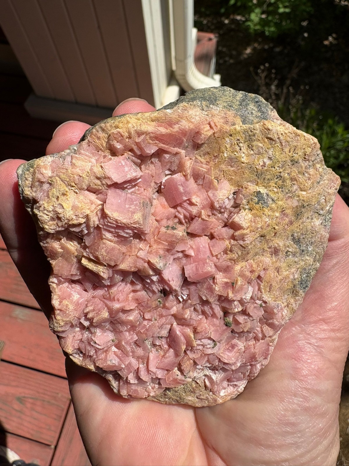 Rhodochrosite, Emma mine, Butte, MT, USA