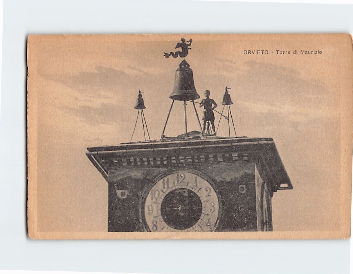 Postcard Torre di Maurizio Orvieto Italy
