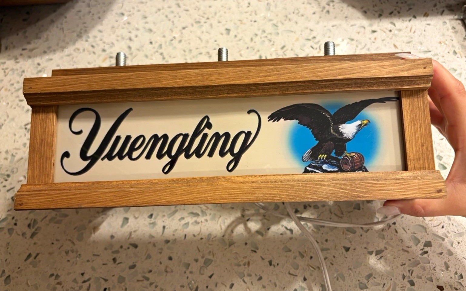 Yuengling Lighted Beer tap display