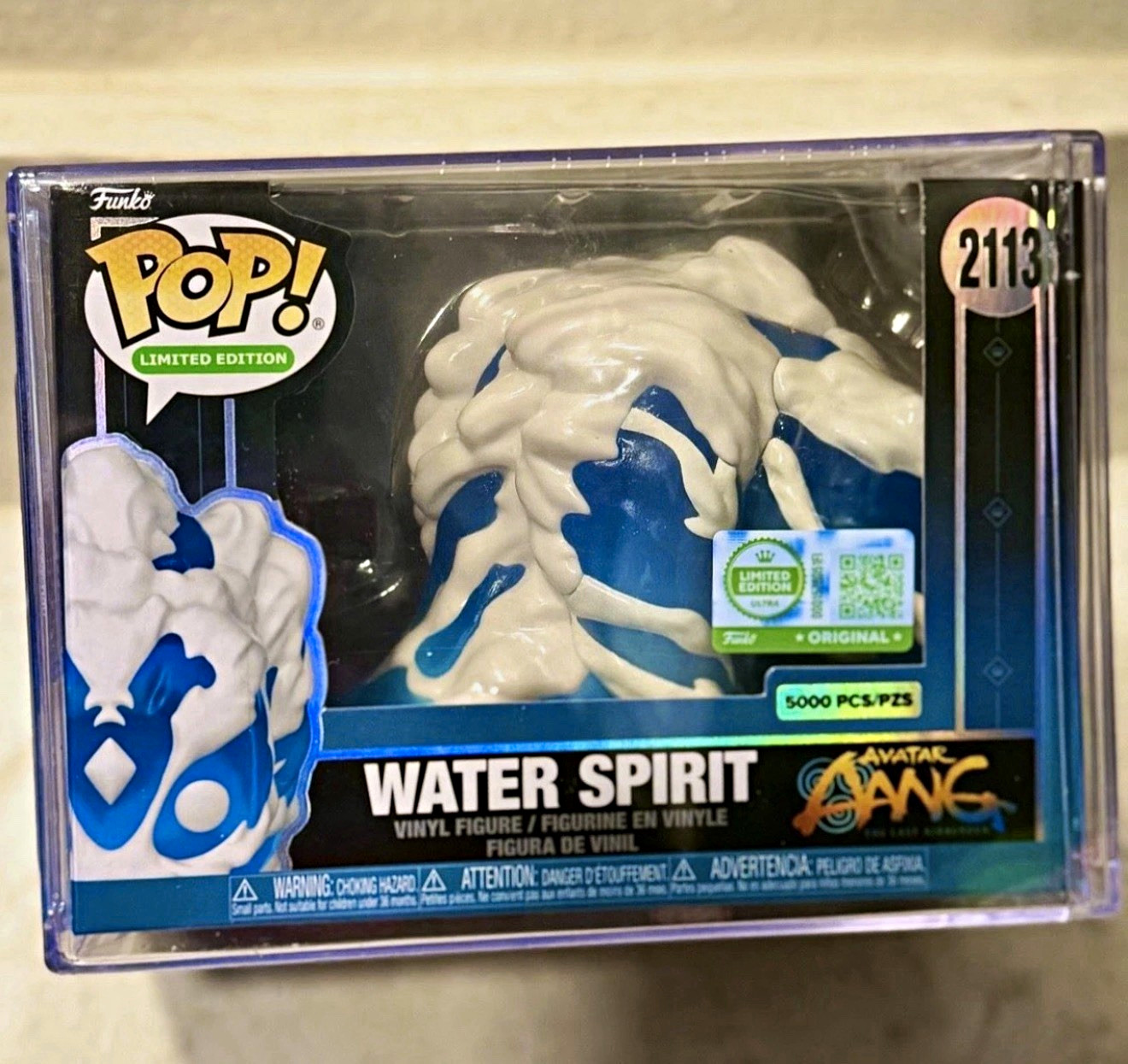 Funko Pop Water Spirit #2113 Avatar: The Last Airbender Limited Edition