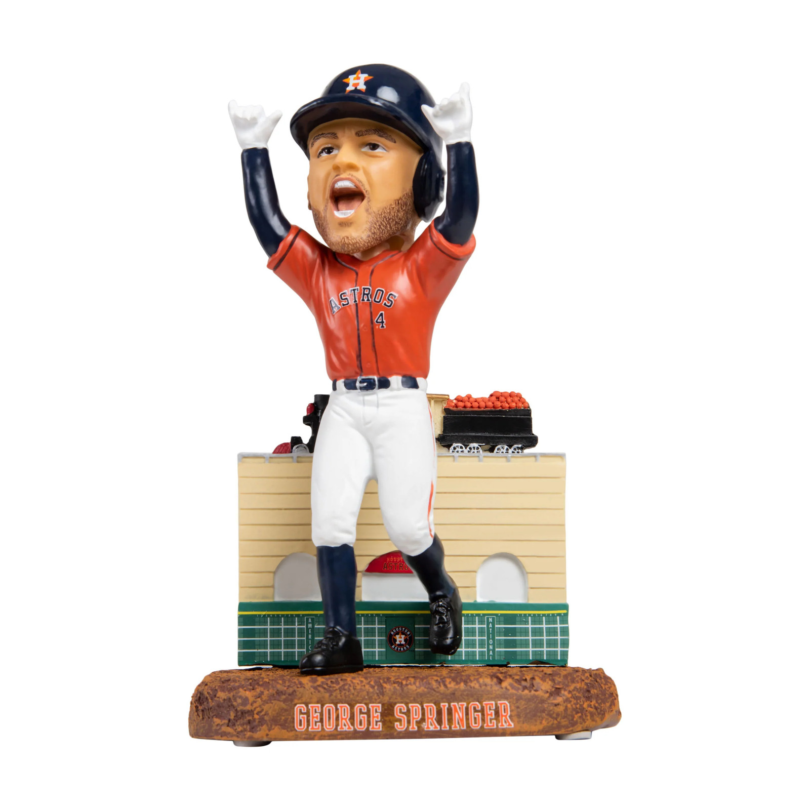 George Springer Houston Astros Scoreboard Stadium Exclusive Bobblehead MLB George Springer Houston Astros Scoreboard Stadium Exclusive Bobblehead MLB
