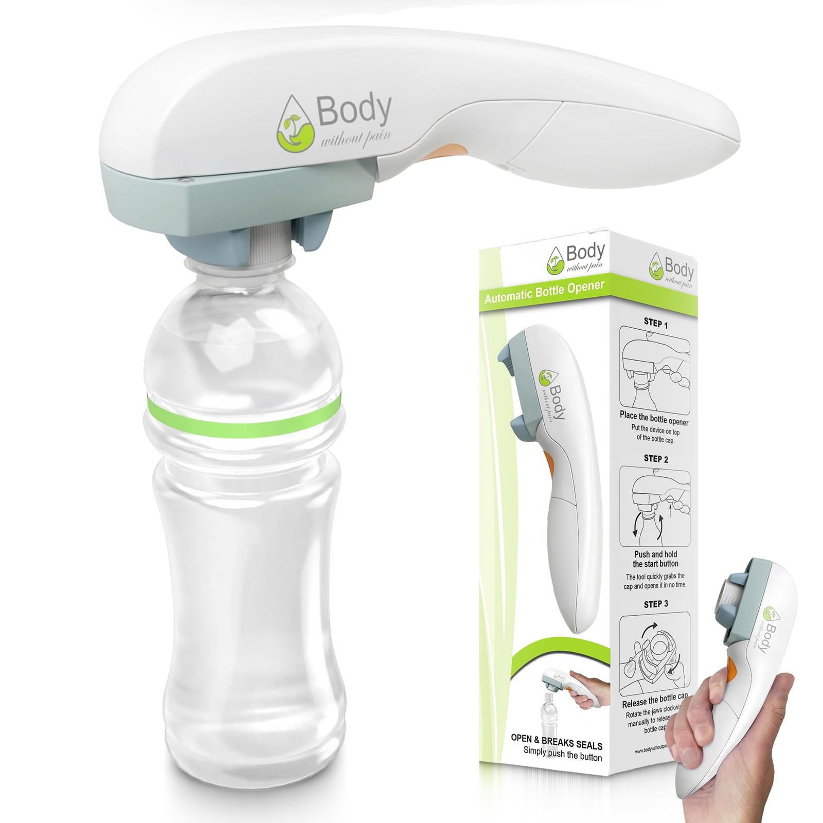 Electric Bottle Opener for Seniors Automatic Solution for Easy Opening of Wa... Electric Bottle Opener for Seniors Automatic Solution for Easy Opening of Wa...