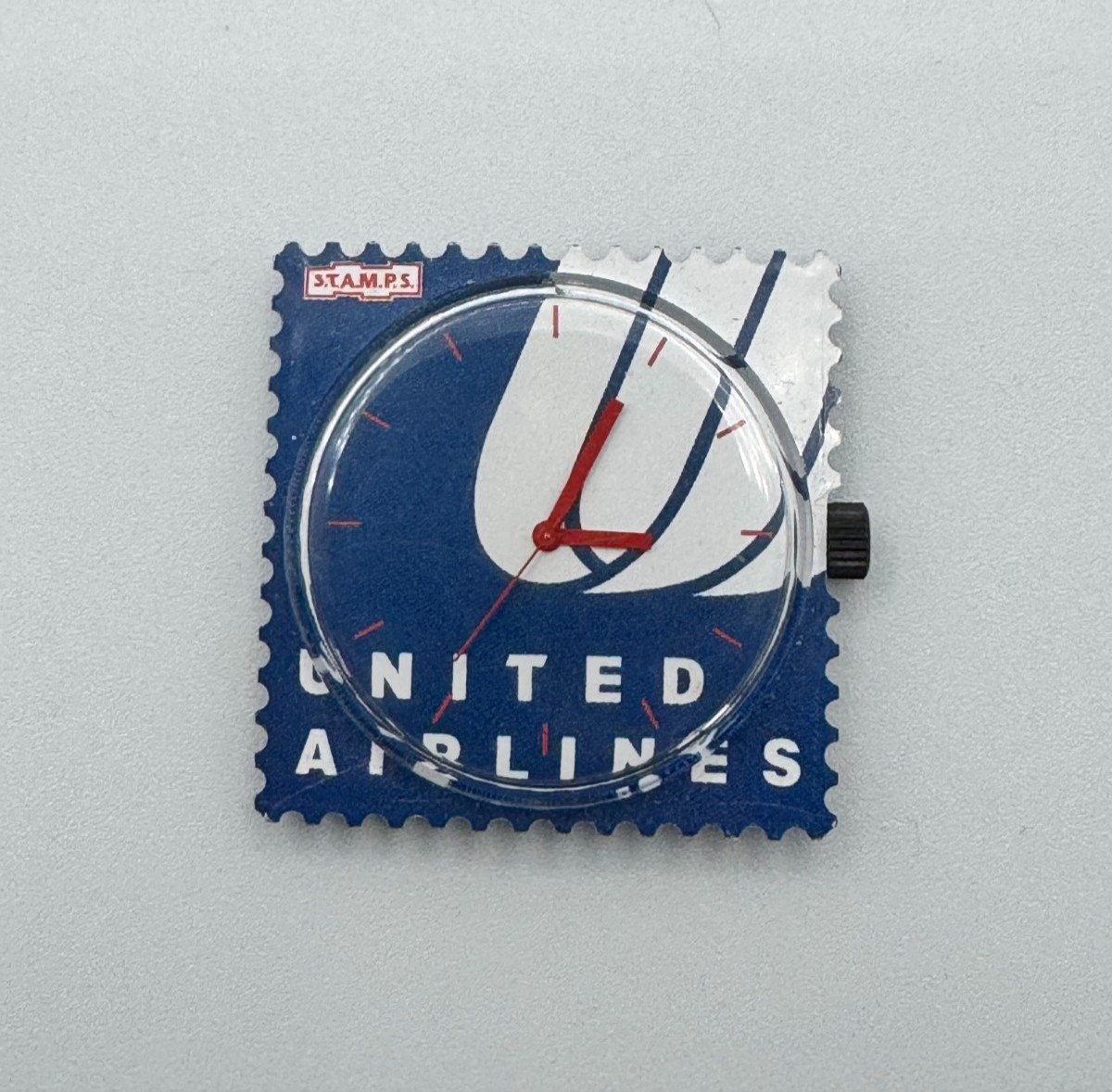 United Airlines S.T.A.M.P.S. Watch Face – Early 1990s Production