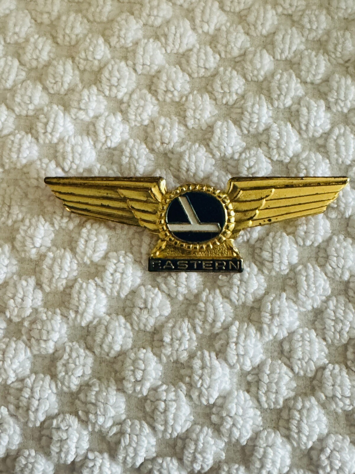 VINTAGE 1960’s Eastern Airlines Pilot Wings Pin - Metal