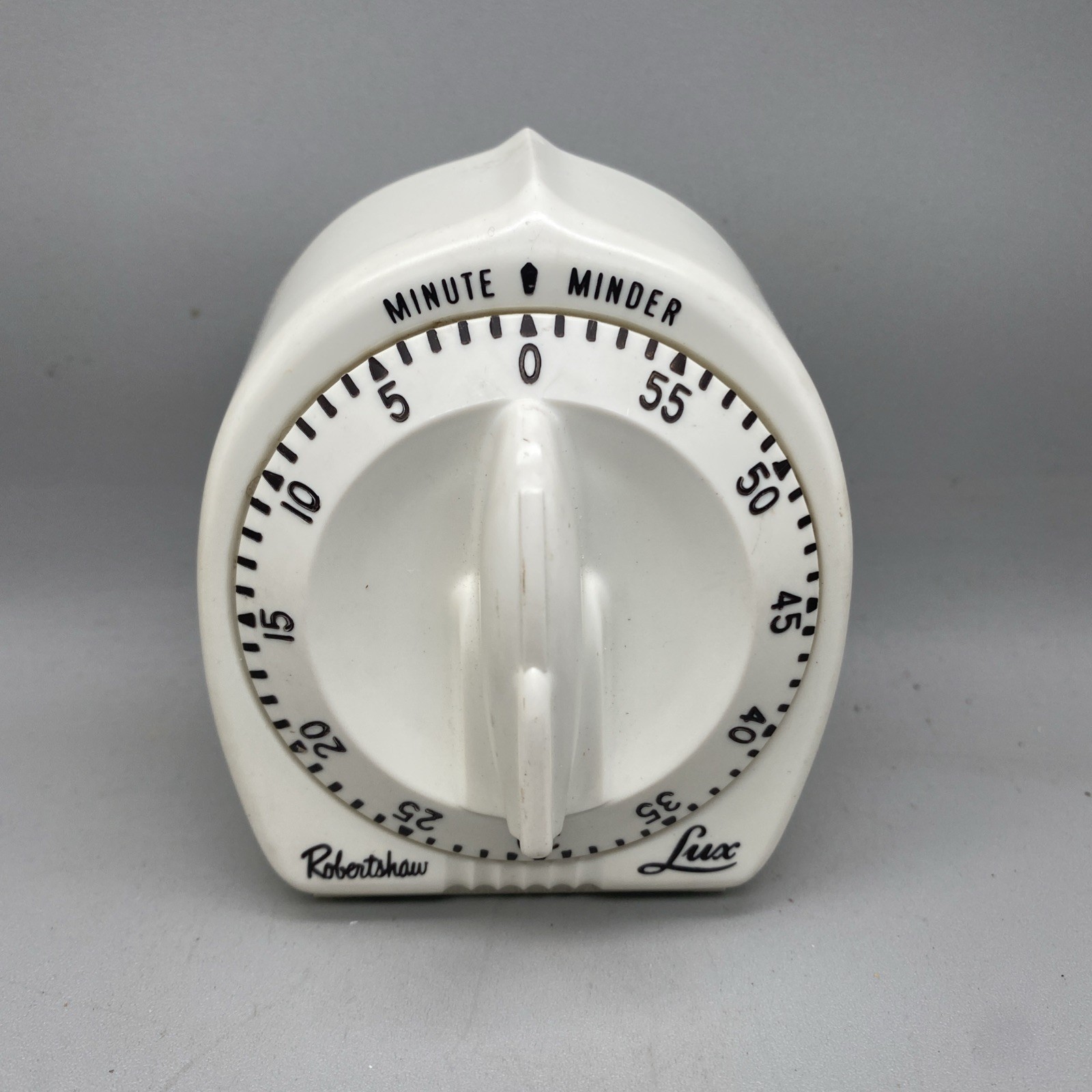 Vintage 1960s Robert Shaw Lux Minute Minder Kitchen Timer Rocket Timer Knob USA Vintage 1960s Robert Shaw Lux Minute Minder Kitchen Timer Rocket Timer Knob USA