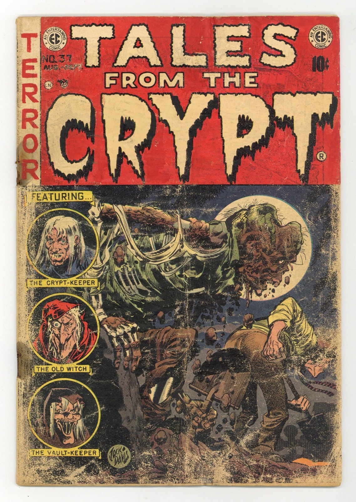 Tales from the Crypt #37 PR 0.5 RESTORED 1953