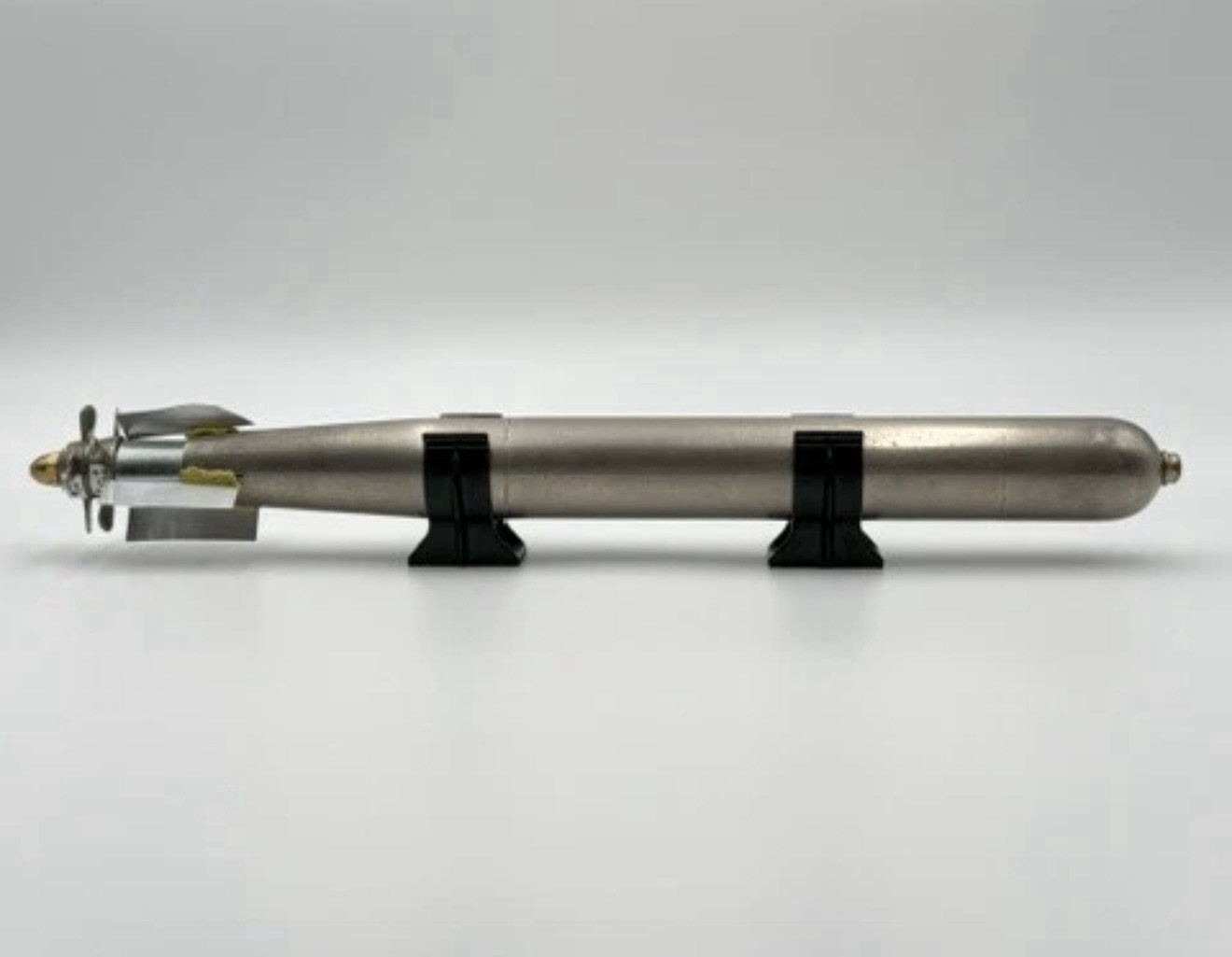 Vintage WW2 Submarine Torpedo Metal LARGE at Over 17 Inches long & 5 Pounds Vintage WW2 Submarine Torpedo Metal LARGE at Over 17 Inches long & 5 Pounds