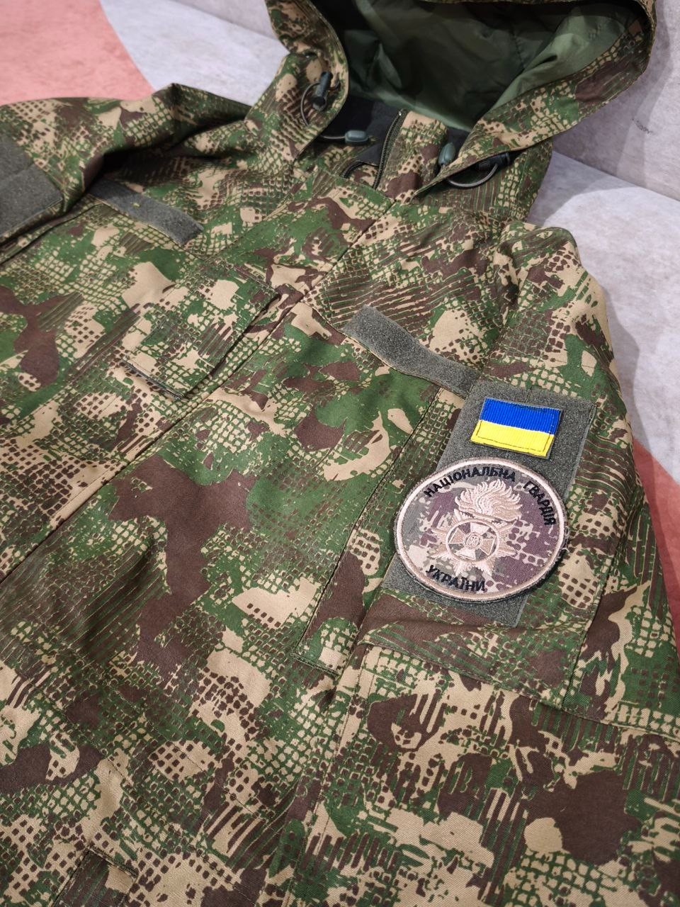 Tactical Storm Jacket Genuine Predator Camo Ultra RARE Ukraine Khyzhak Windproof