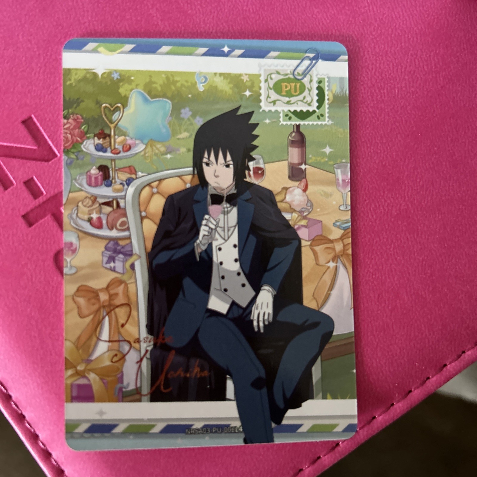 KAYOU Naruto Series 3 Sasuke Uchiha PU NRSA03-PU-002L4 English