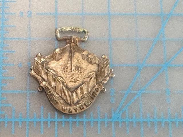 WF-041 antique FORT WAYNE IND FOB metal Indiana Whitehead & Hoag Co. medal WF-041 antique FORT WAYNE IND FOB metal Indiana Whitehead & Hoag Co. medal
