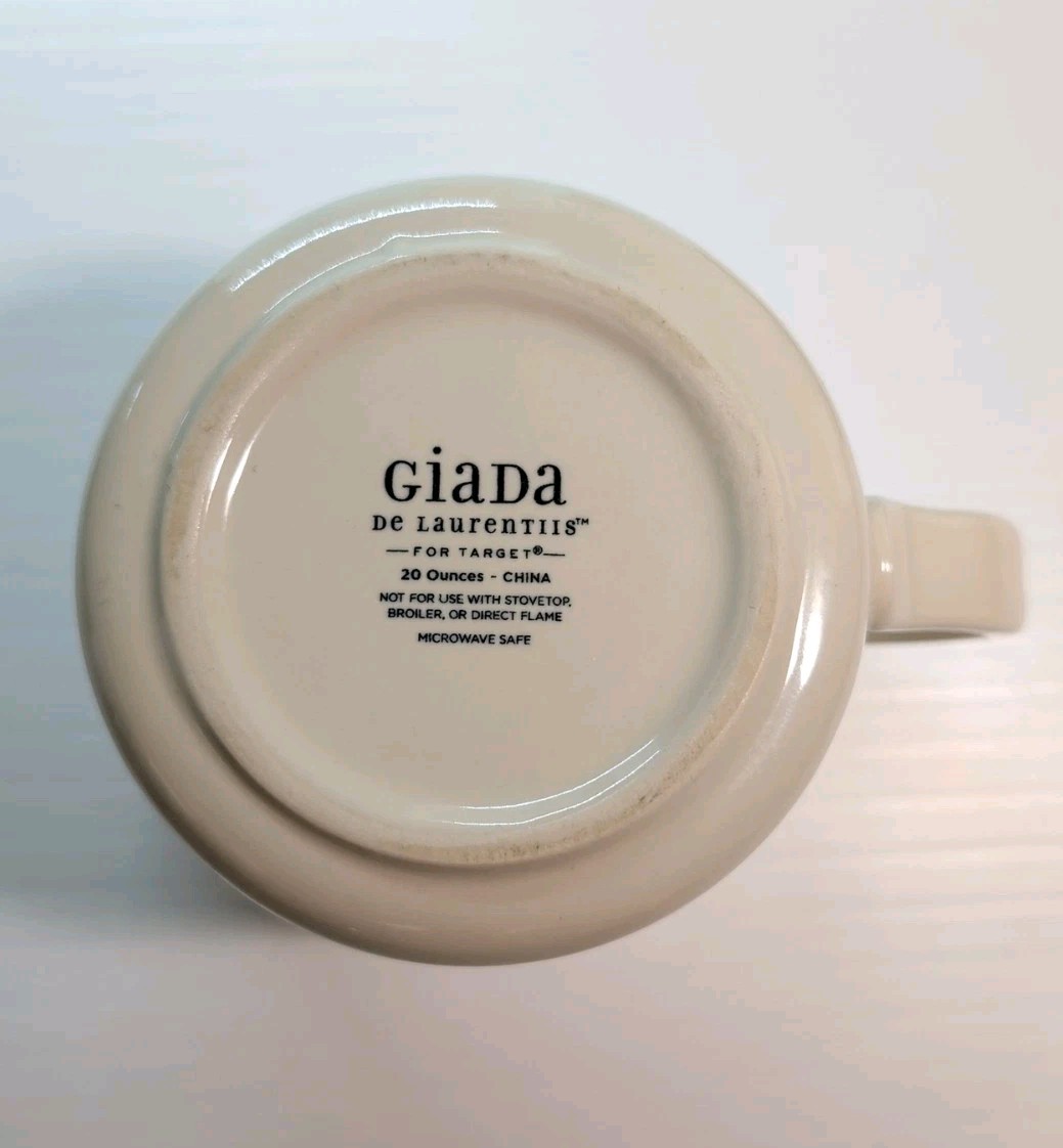 GIADA DE LAURENTIIS Heavy Large 20 Oz Stoneware Mug Target 