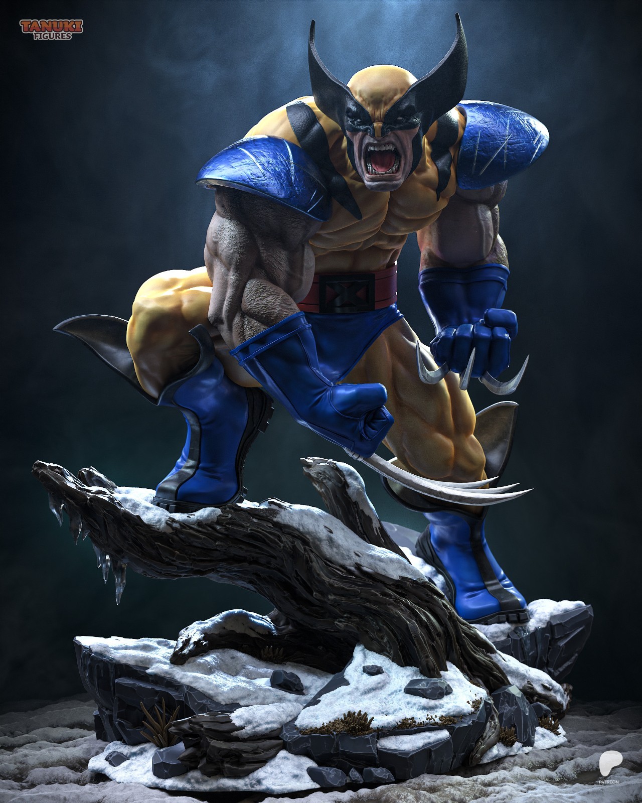 1:6 Wolverine X-Men Fan Art UNPAINTED High Quality Garage Kit