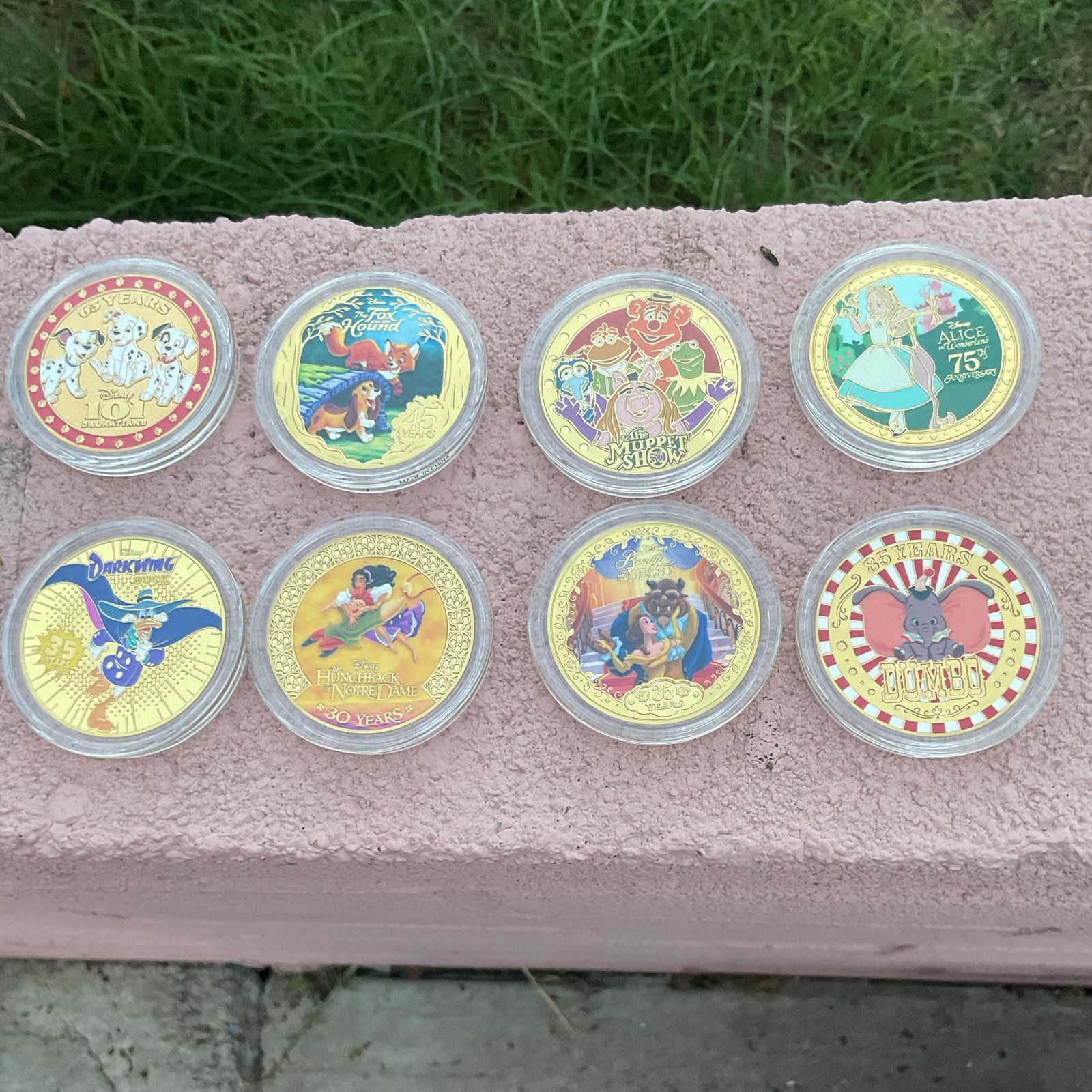 NEW D23 2026 Medallion Set of 8 NEW D23 2026 Medallion Set of 8