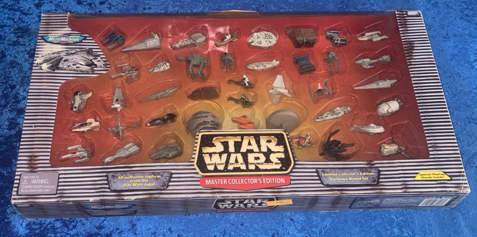 Galoob Star Wars 1997 Micro Machines Master Collectors Edition 40 Ships Set Galoob Star Wars 1997 Micro Machines Master Collectors Edition 40 Ships Set