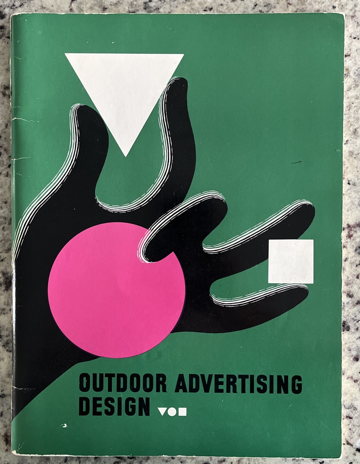 Vintage 1958 Outdoor Advertising Co Billboard Poster Sign Graphic Design Manual