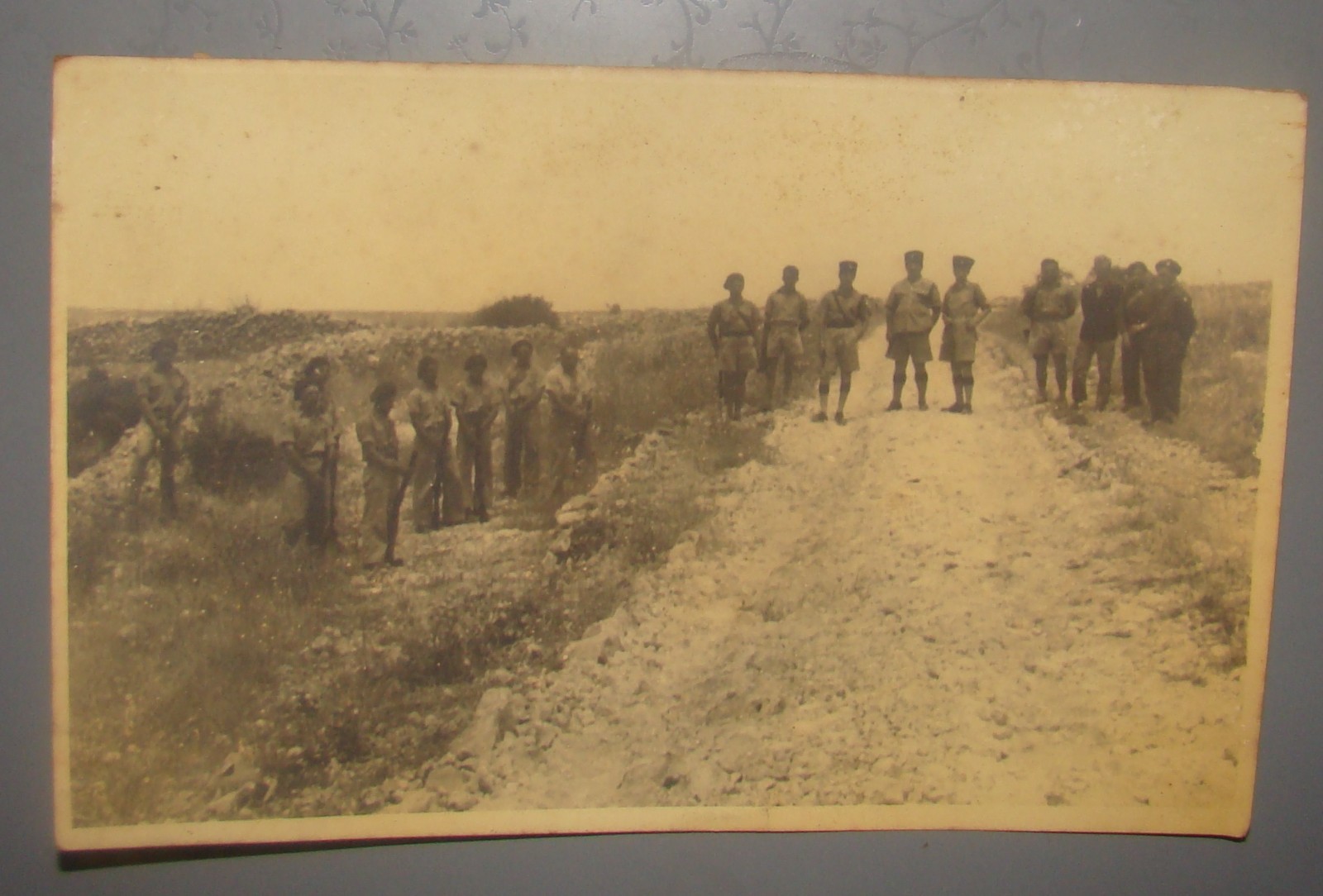 Photo Palestine jewish judaica mandatory israel police NOTRIM 1936-39 arab riots