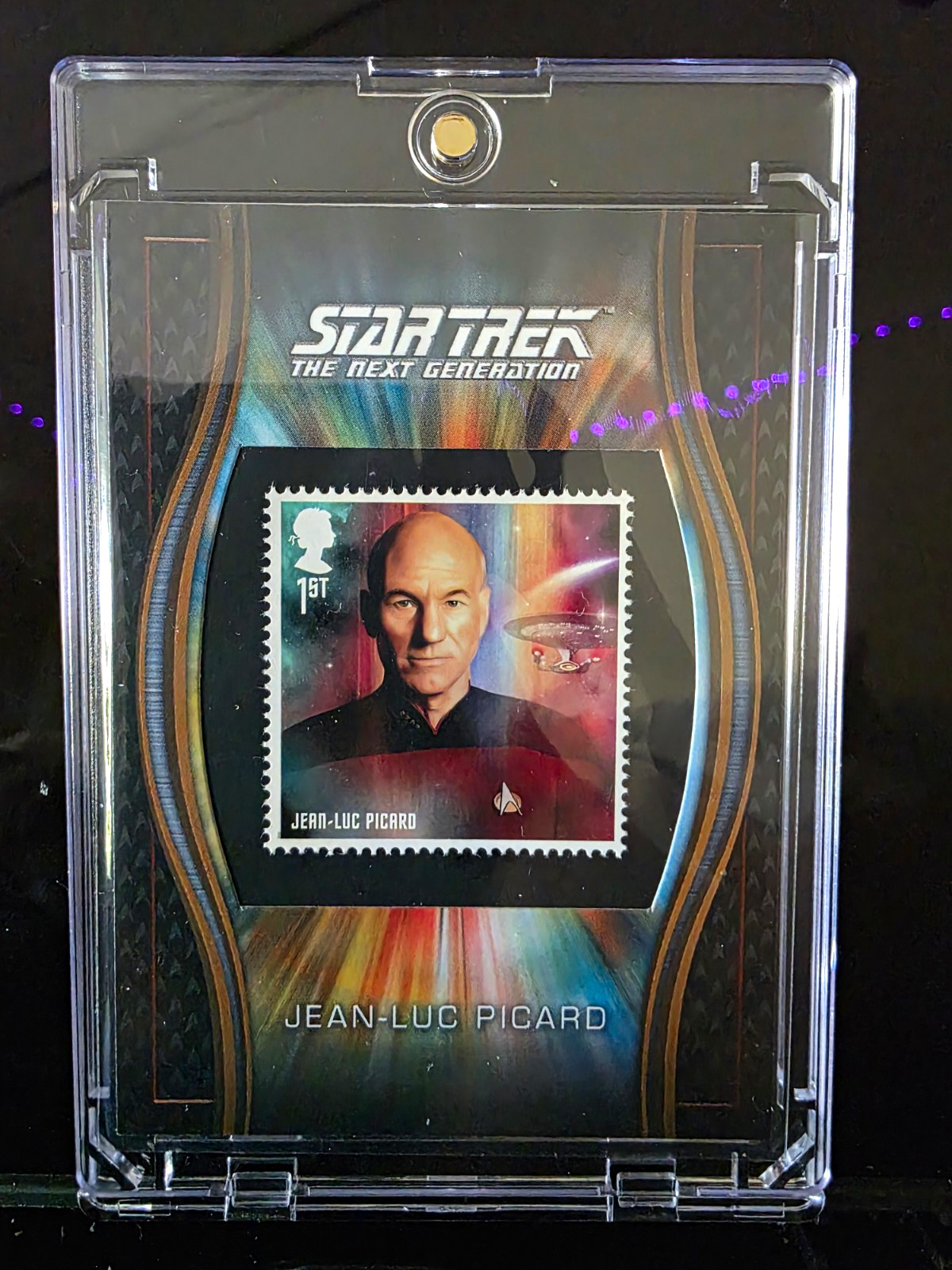 Rittenhouse Star Trek TNG RM1 Jean-Luc Picard Patrick Stewart Stamp 2022 28/125