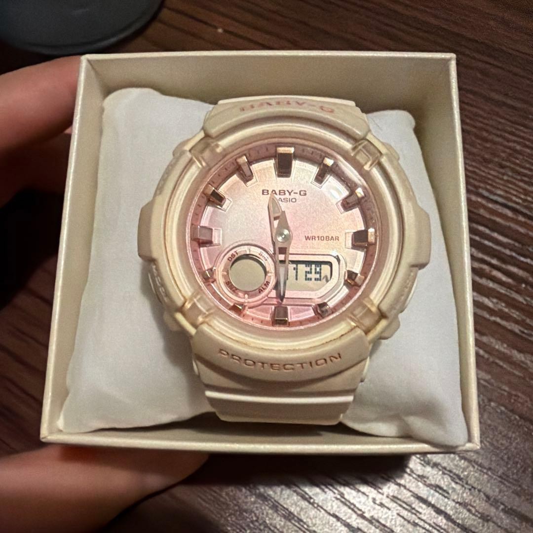 CASIO Baby-G Wristwatch Unisex Pink