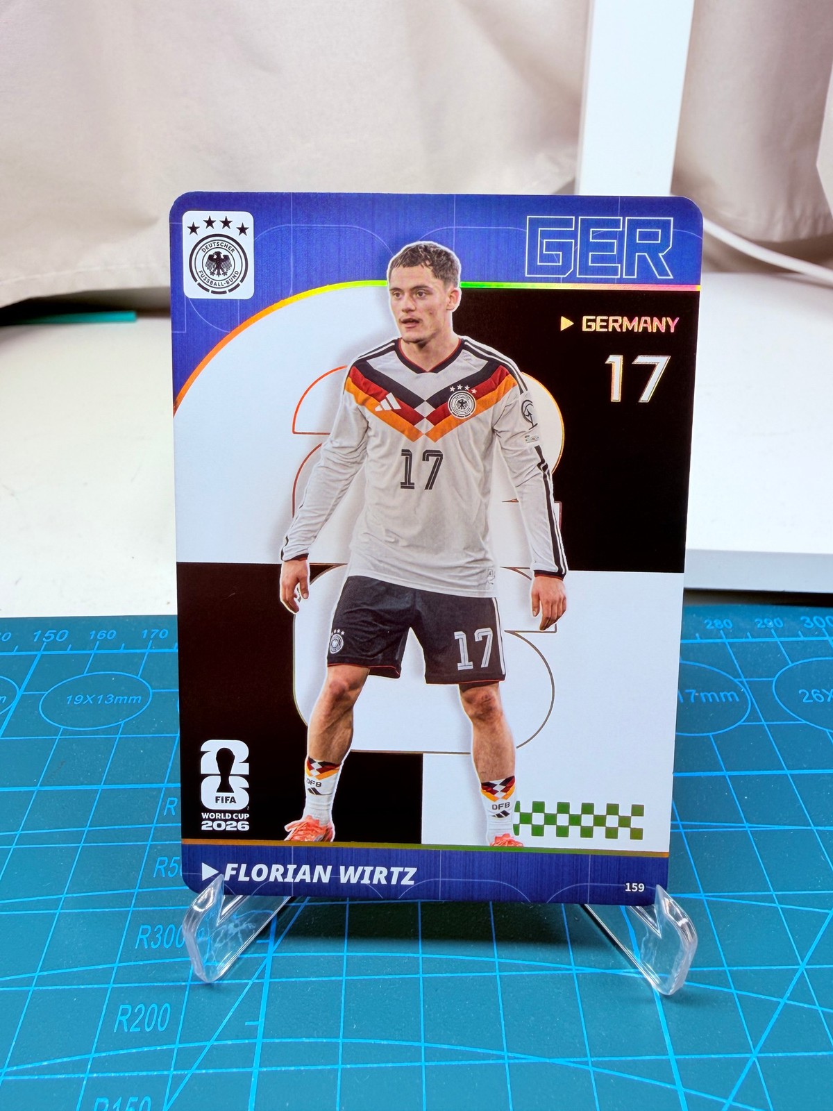 Panini Kayou 2026   Football Soccer Florian Wirtz Germany Blue Foil /99 #159