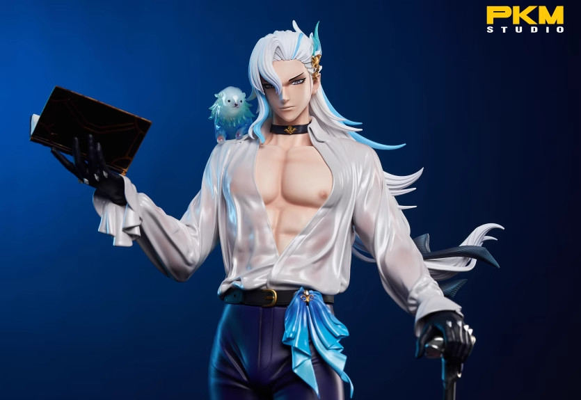 PKM Studio Genshin Impact Neuvillette 1/6 H41cm Resin Male Statue In Stock New