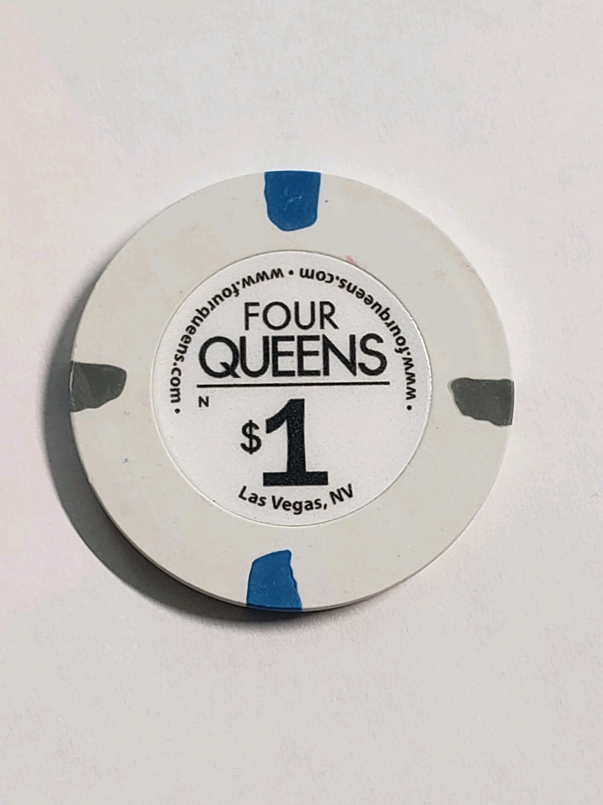 1.00 Chip from Four Queens 2026 Casino Las Vegas Nevada 