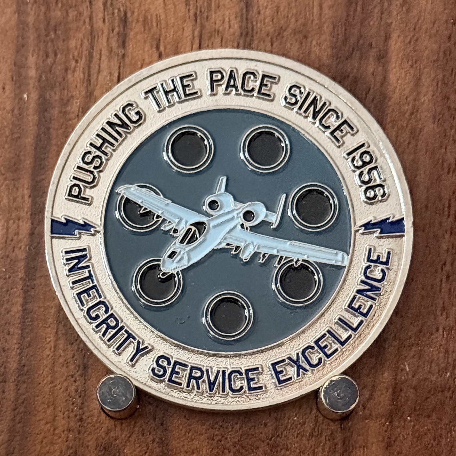 US Air Force Wrestling A‑10 Thunderbolt Challenge Coin  W#21
