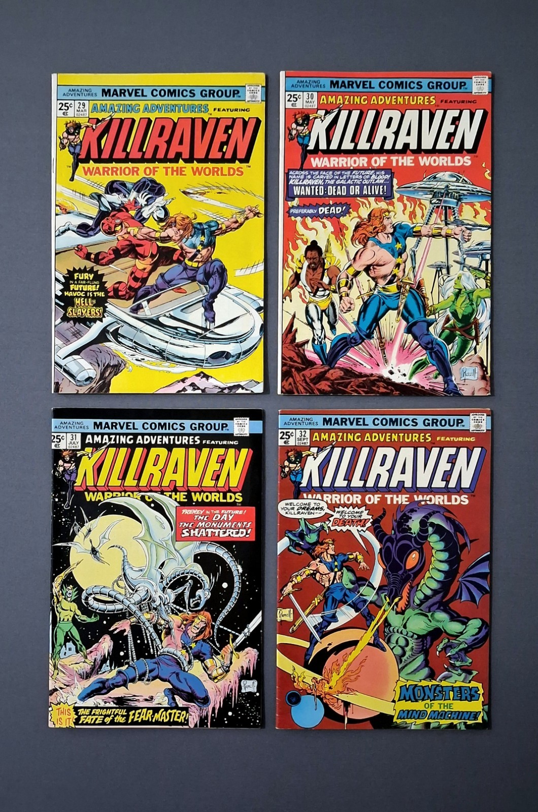 Killraven #29, 30, 31, 32 \