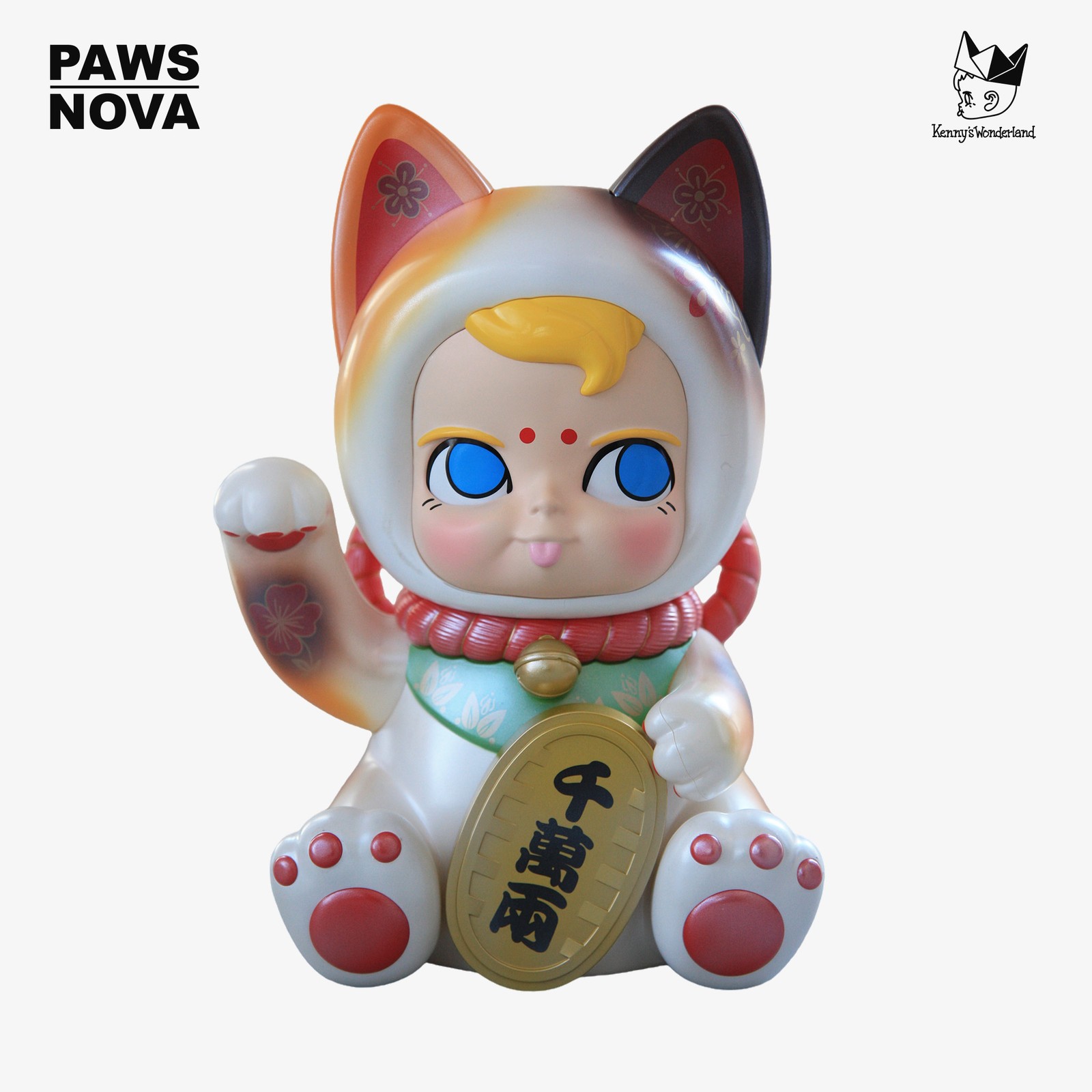 PAWS NOVA SamSam Maneki-neko Limited Ver. PVC Fashion Figure 30cm New In Stock