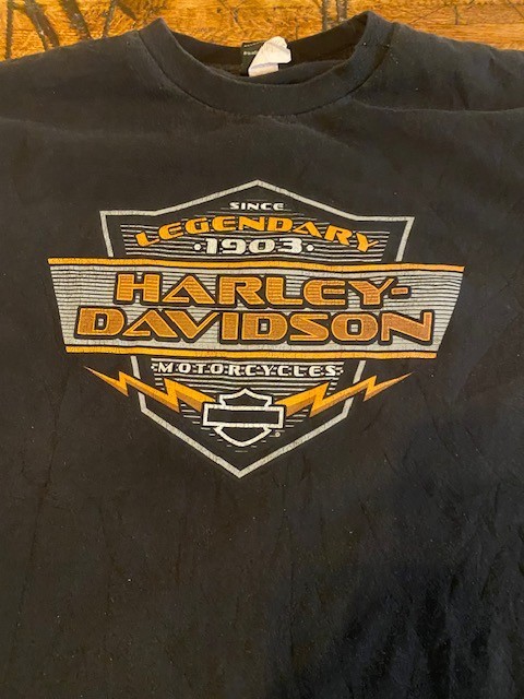 Harley Davidson Greensboro North Carolina Men's 3XL Black Short Sleeve T-Shirt