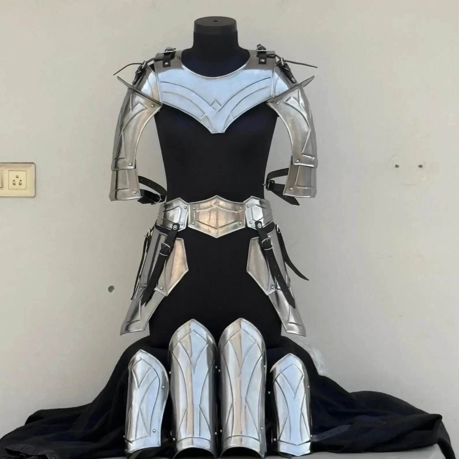 Princess of War Steel Medieval Lady Armor Suit | Female Armor Costume Full Body