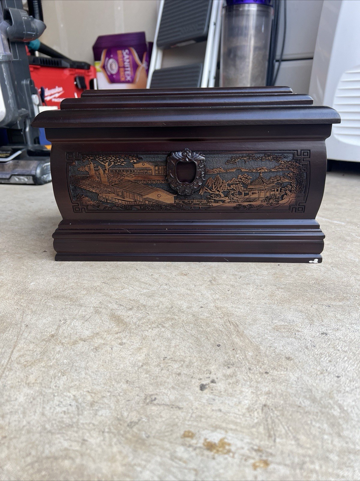 Chinese Wooden Box with Traditional Set – Coins, Chinese Wooden Box with Traditional Set – Coins,