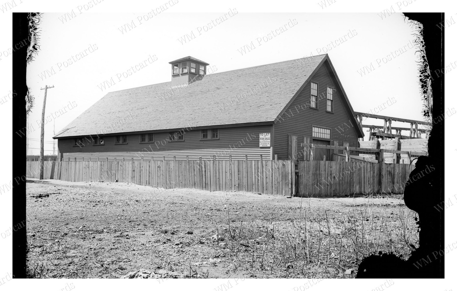 South Boston Massachusetts 1900s Commercial Building For Rent Standard Postcard South Boston Massachusetts 1900s Commercial Building For Rent Standard Postcard