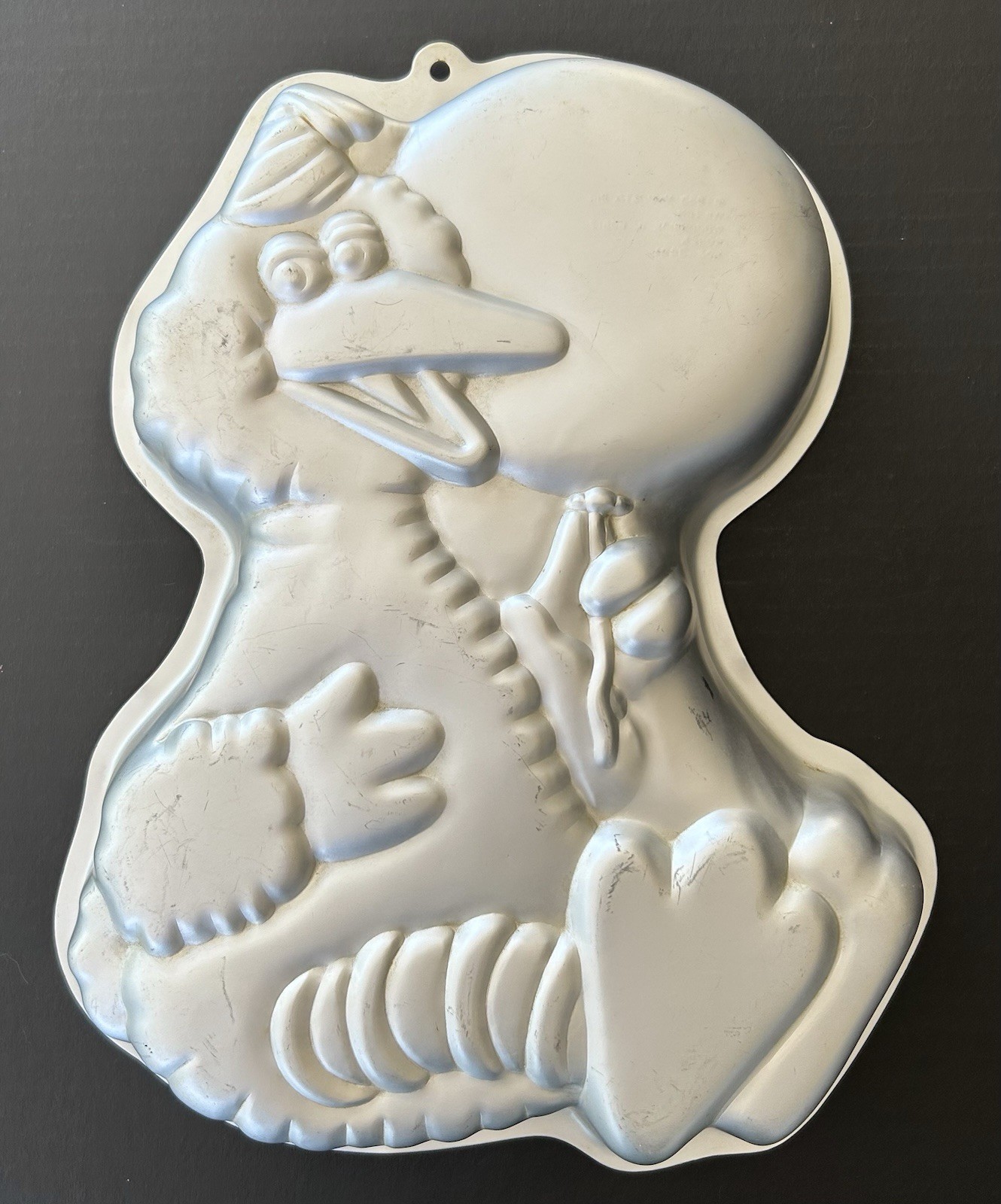 Wilton Aluminum Cake Pan Sesame Street Big Bird Vintage 1983