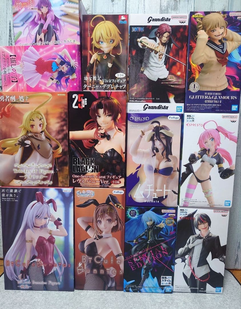 Popular Anime Figure Lot 13 Pieces Japan