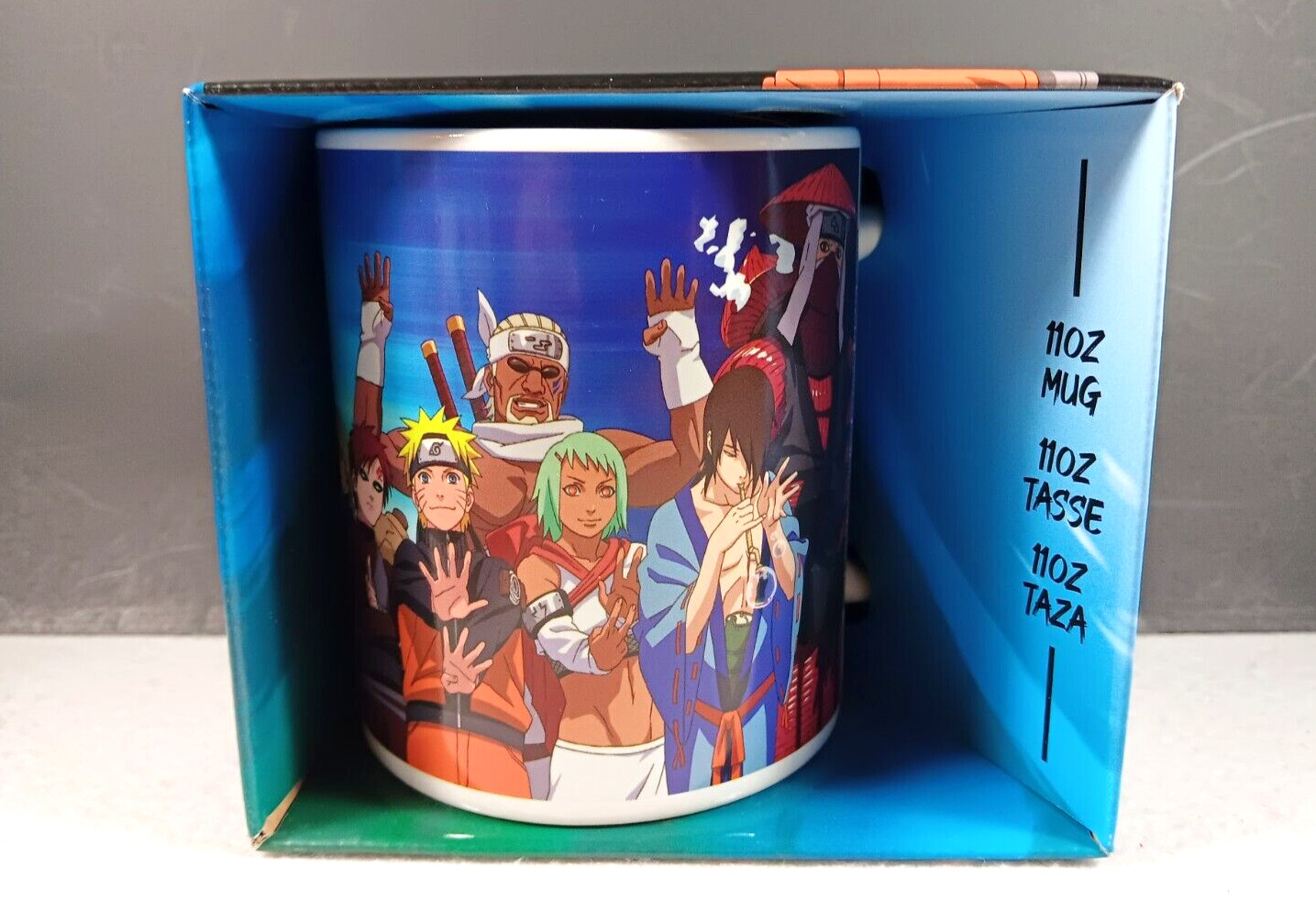 Naruto Group Cartoon Shippuden Ceramic Mug Coffee Cup 11oz Anime Video Game New