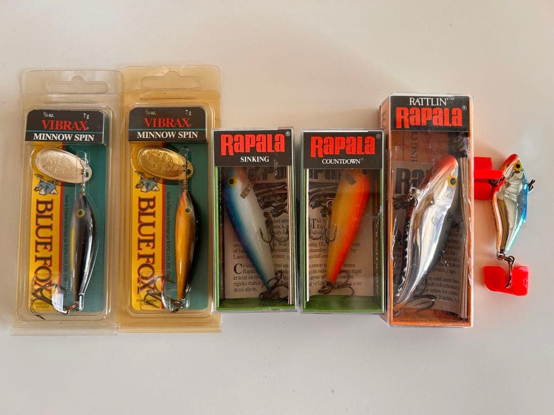 Old Rapala Set 1 Old Rapala Set 1