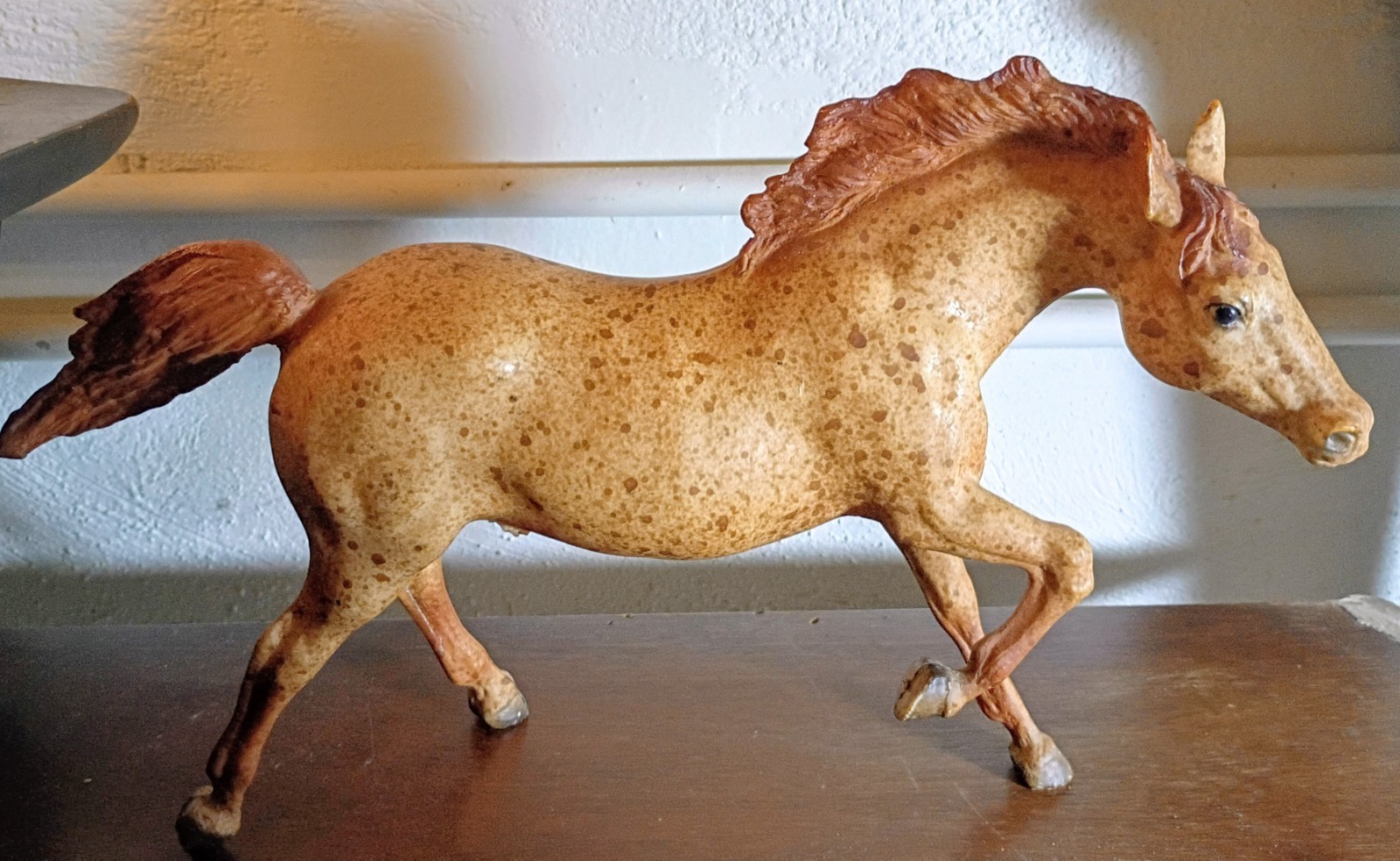 Vintage Breyer Red Roan Running Stallion #128 Nice Coloring 1968-1974 Vintage Breyer Red Roan Running Stallion #128 Nice Coloring 1968-1974