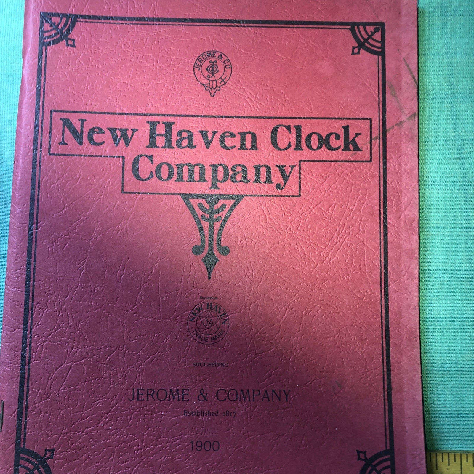 New Haven Clock Company 1900 Catalog Reprint LOT W New Haven Clock Company 1900 Catalog Reprint LOT W