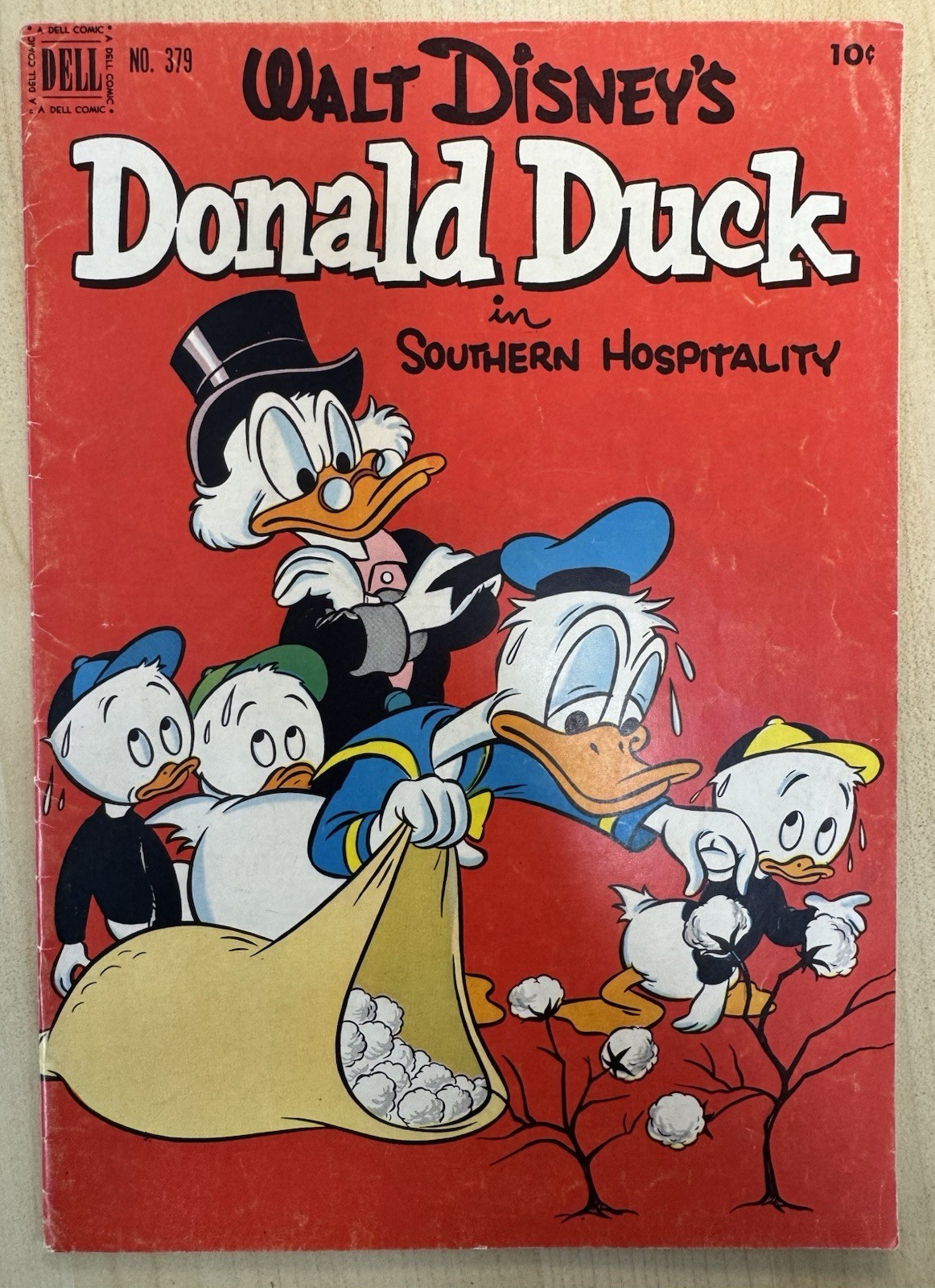 Four Color 379 Walt Disney\'s Donald Duck in Southern Hospitality Golden Age 1952