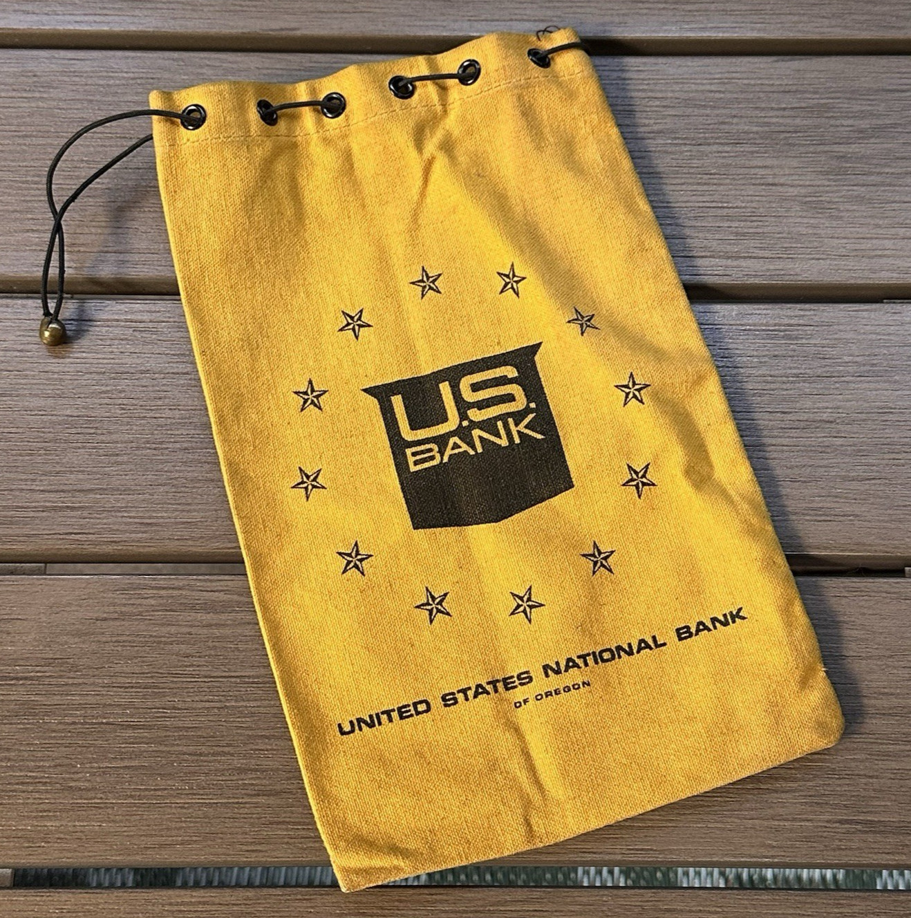 US Bank United States National of Oregon ARifkin Cinch Deposit Bag MoneyCoin 10 US Bank United States National of Oregon ARifkin Cinch Deposit Bag MoneyCoin 10