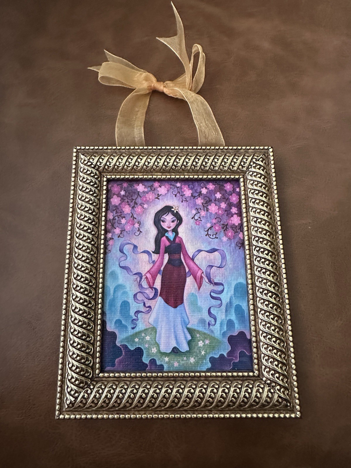 Disney Wonderground Gallery Princess Mulan Jasmine Becket Griffith Framed Art Disney Wonderground Gallery Princess Mulan Jasmine Becket Griffith Framed Art