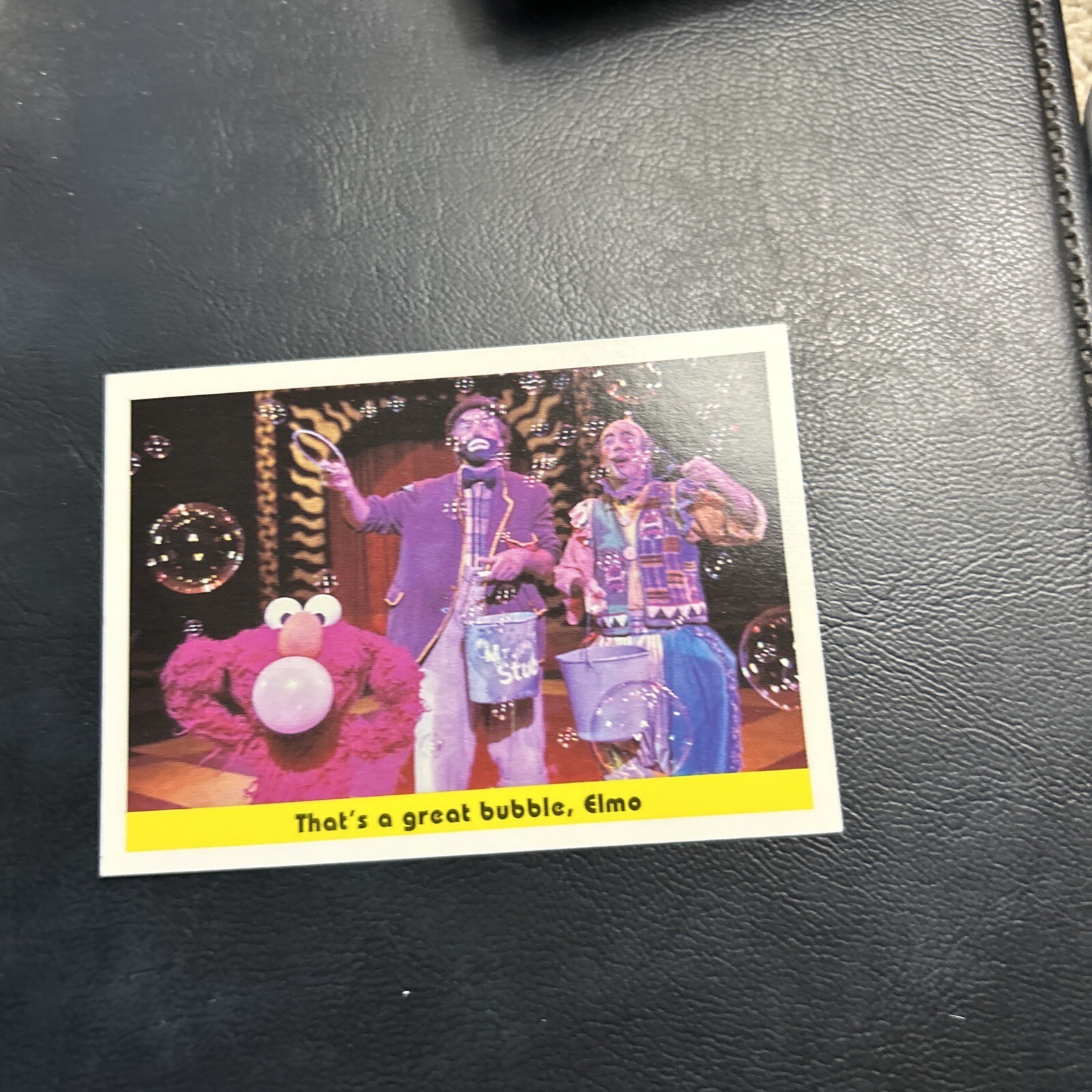 B22s Sesame Street 1992 Ctw #53 Circus Clowns Elmo Bubbles