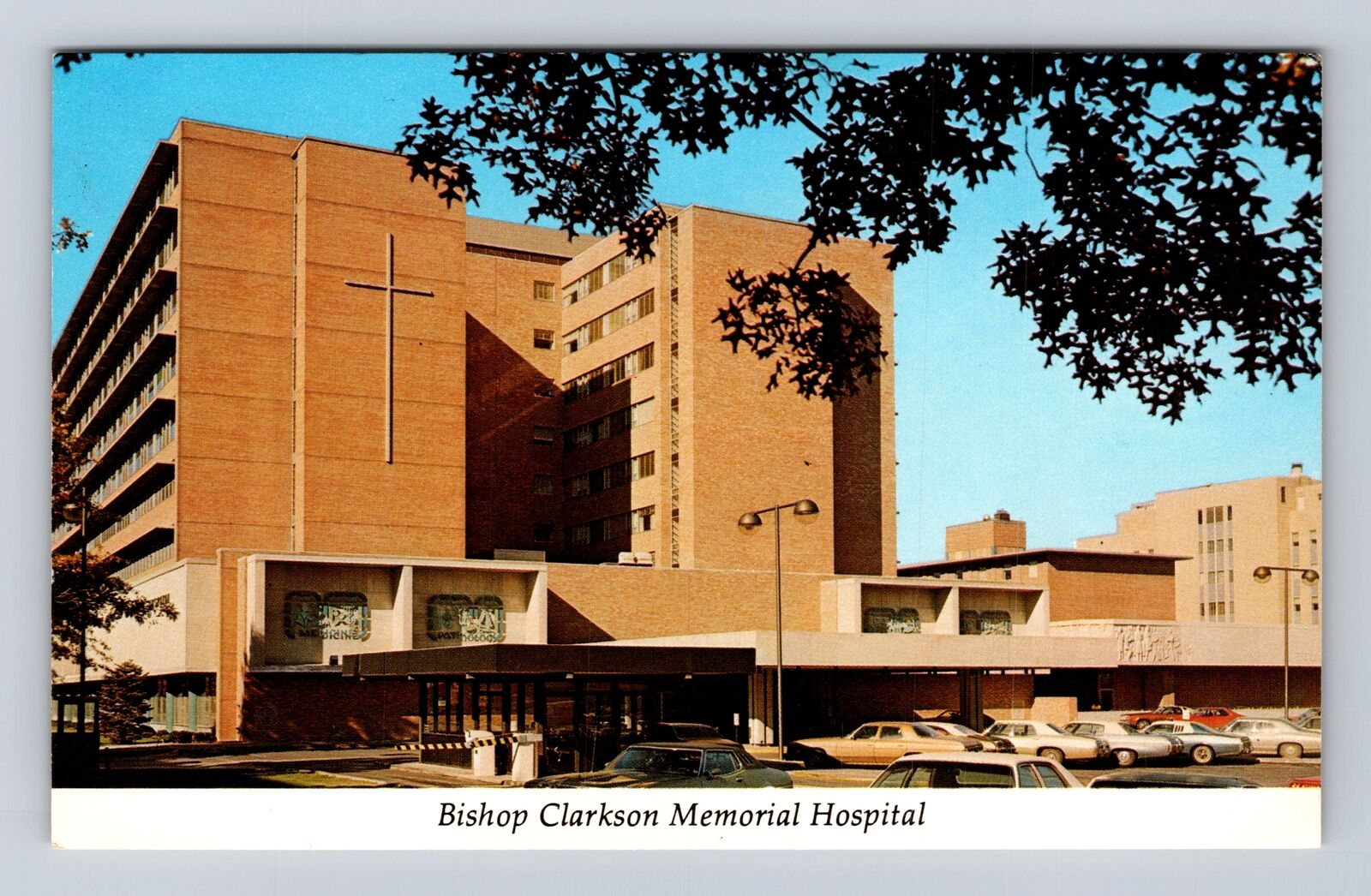 Omaha NE-Nebraska, Bishop Clarkson Memorial Hospital, Antique, Vintage Postcard