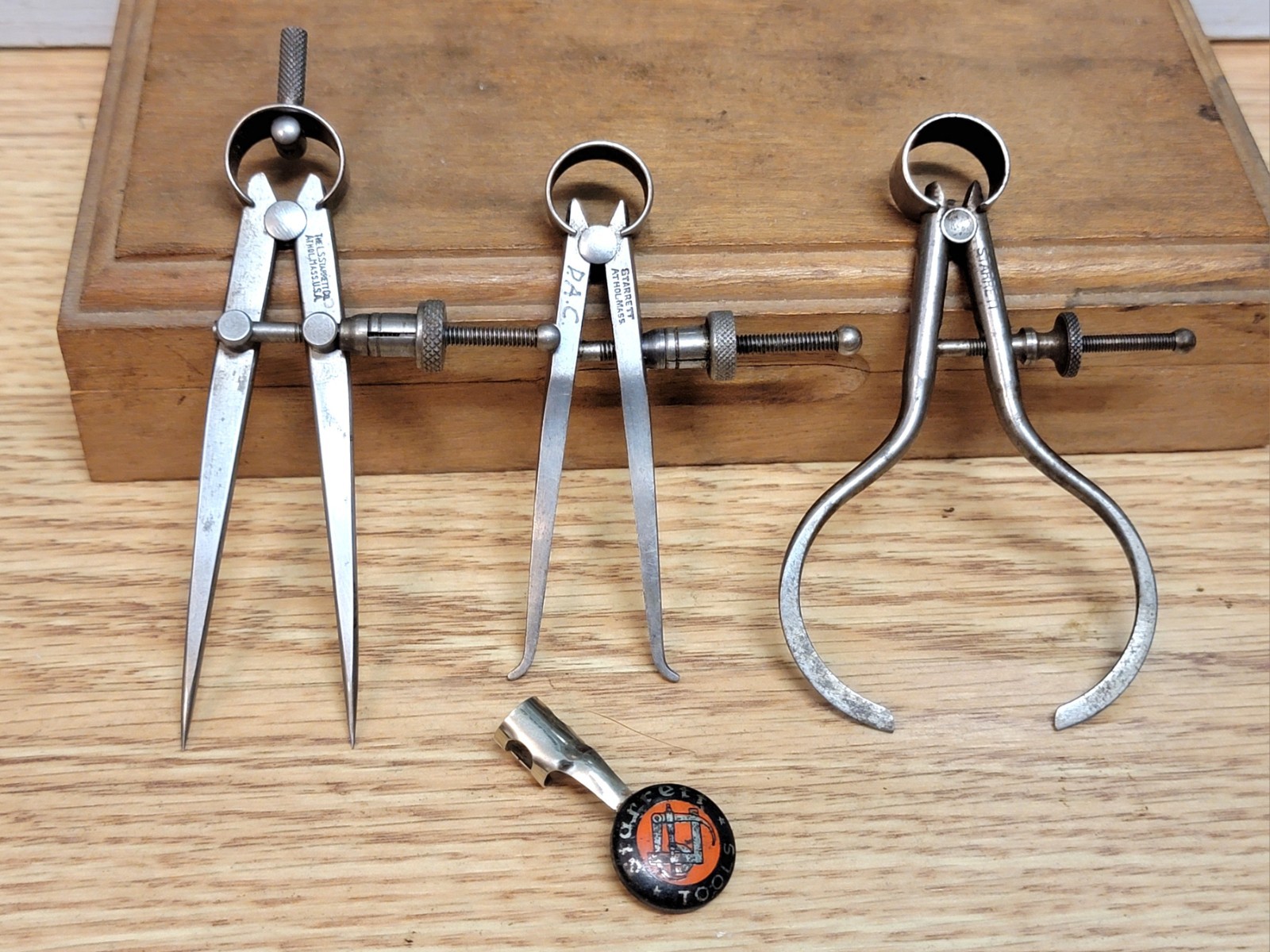 3 Vintage Starrett 3