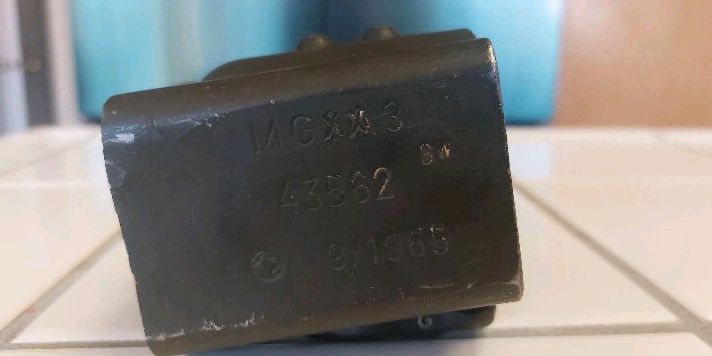 GERMAN DEMILLED  MG42/MG3 REAR SECTION