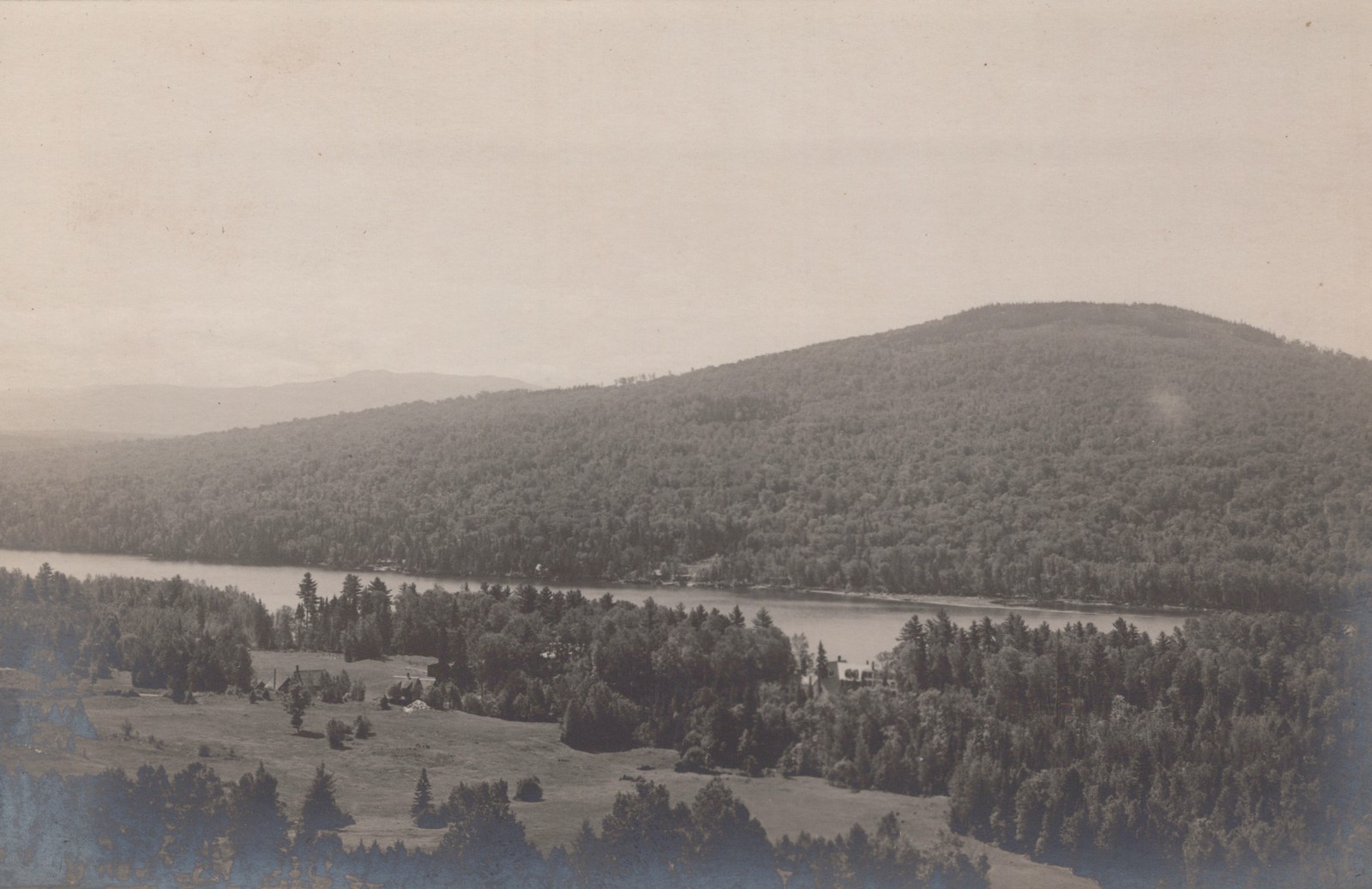 Bald Mountain & South Rangeley Maine RPPC Real Photo Postcard Lake View Bicknell Bald Mountain & South Rangeley Maine RPPC Real Photo Postcard Lake View Bicknell