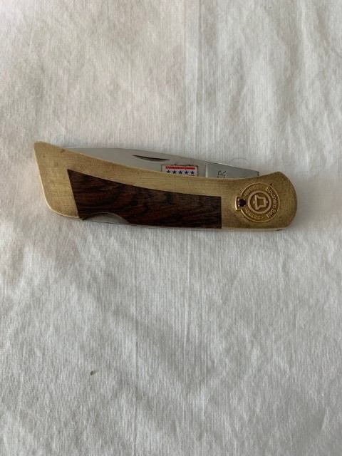 Vintage Gerber Lockback Southern Bell Award Knife # 97223 Portland USA