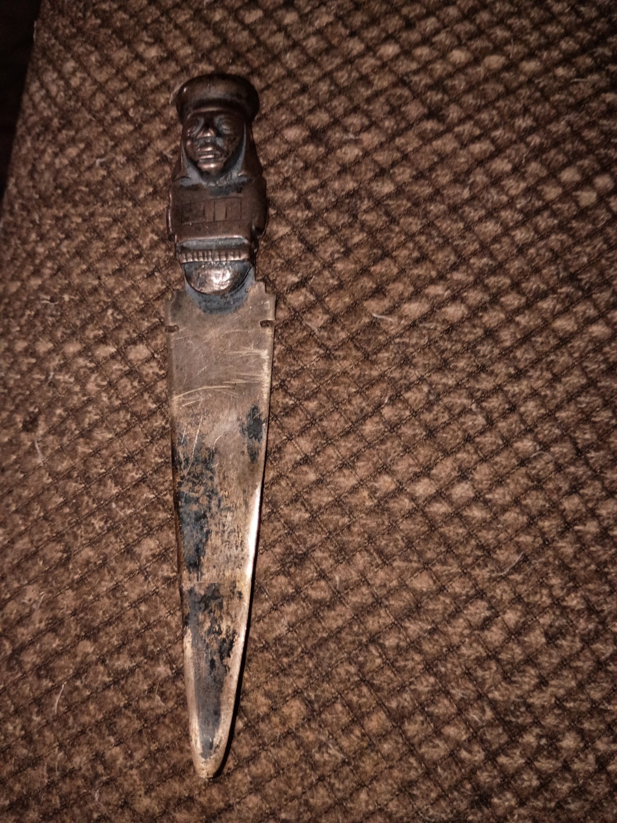 Vintage Peru Colmenares A Mano Sterling 925 Silver Letter Opener