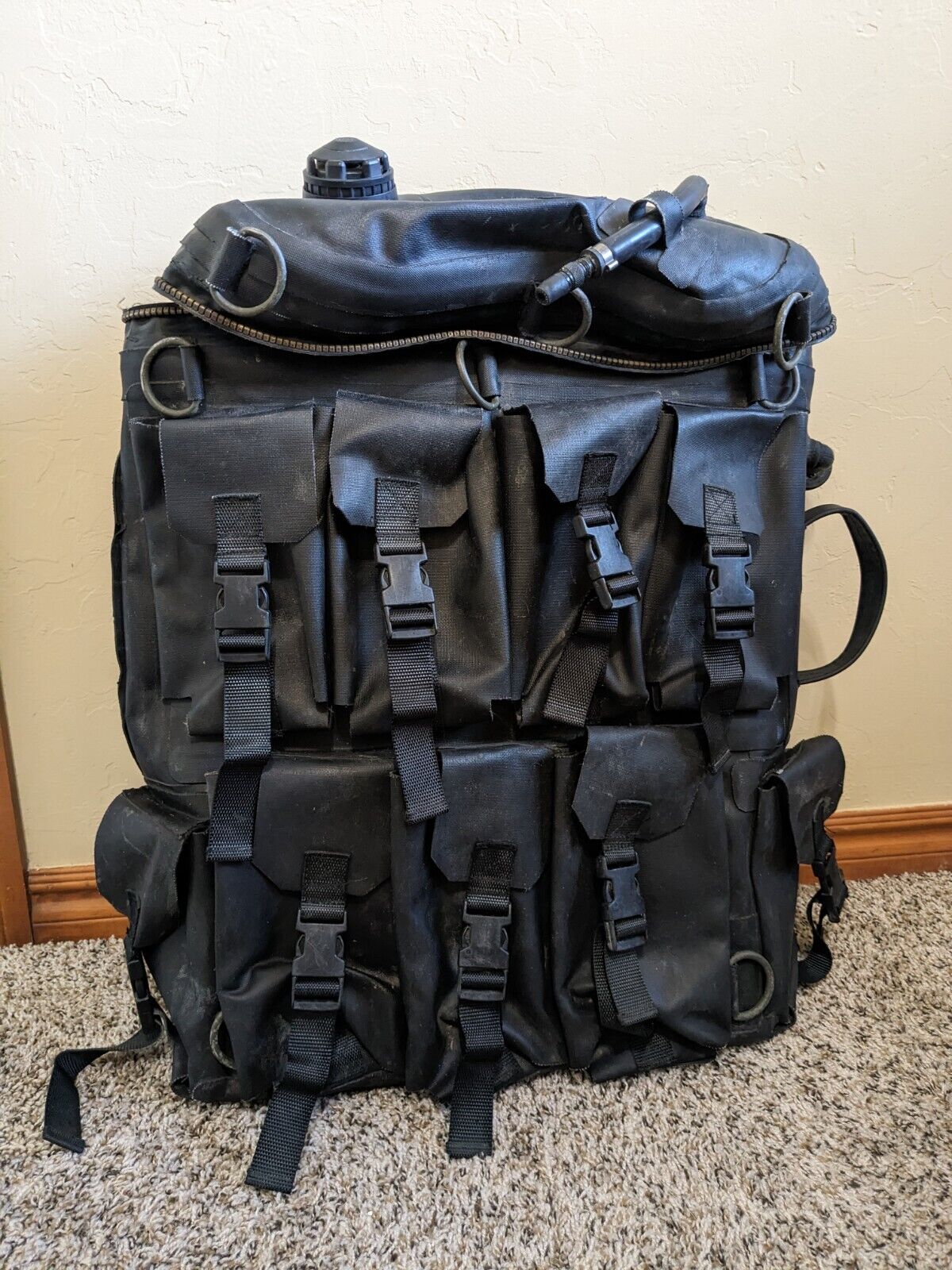 US Navy SEAL SI Tech Load Carrying Waterproof Bag Backpack Special Ops UDT RARE