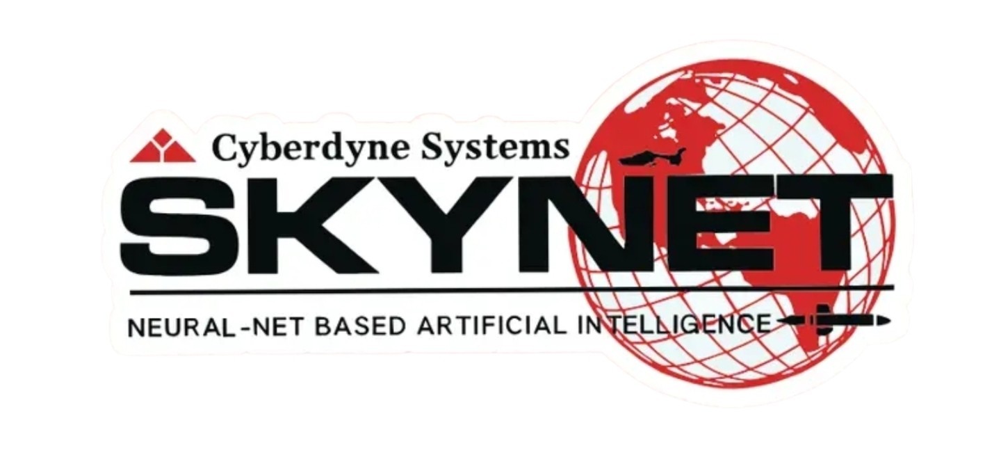 Skynet AI The Terminator Arnold Schwarzenegger Movie Water Resistant Sticker Skynet AI The Terminator Arnold Schwarzenegger Movie Water Resistant Sticker